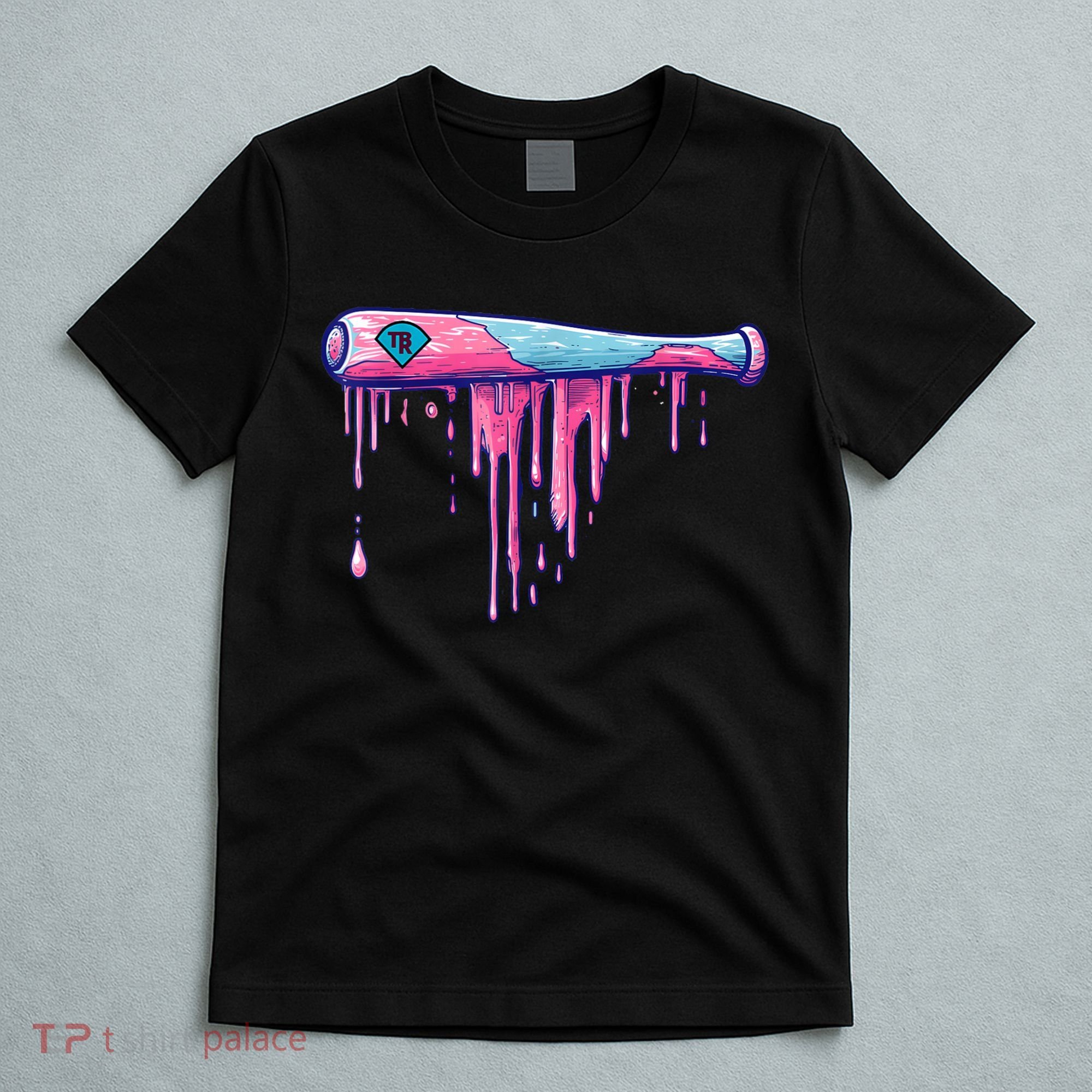Baseball Bat With Sprinkles Drip T-Shirt