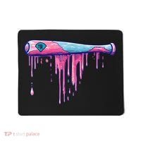 Baseball Bat With Sprinkles Drip Mousepad thumb 0