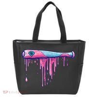 Baseball Bat With Sprinkles Drip Tote Bag thumb 0
