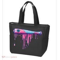 Baseball Bat With Sprinkles Drip Tote Bag thumb 3