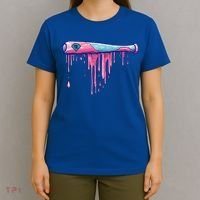 Baseball Bat With Sprinkles Drip Cute Gift T-Shirt thumb 4