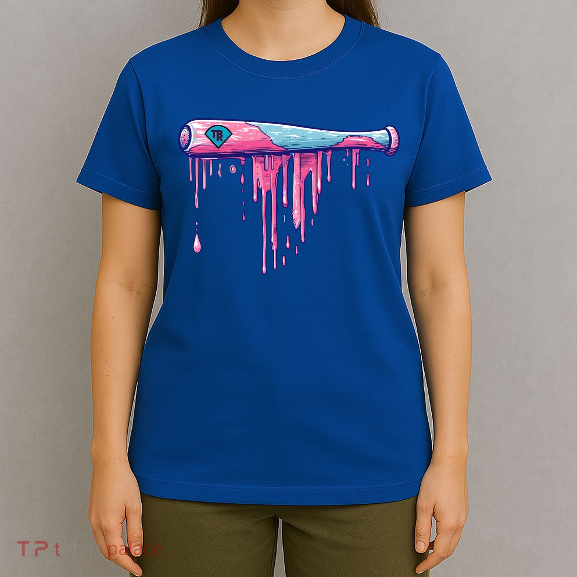 Baseball Bat With Sprinkles Drip Cute Gift T-Shirt