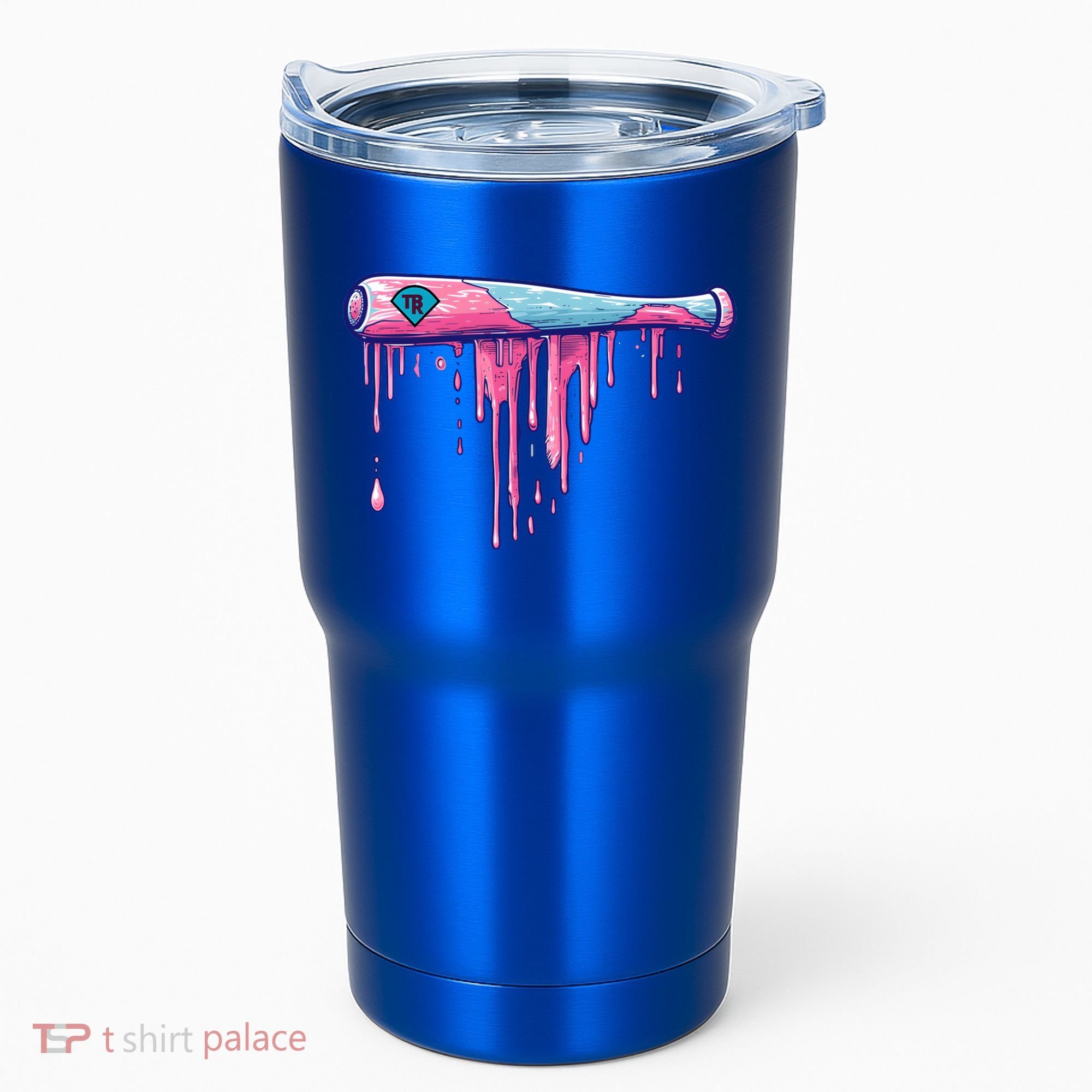 Baseball Bat With Sprinkles Drip Cute Gift Tumbler