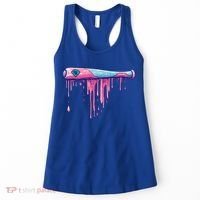 Baseball Bat With Sprinkles Drip Cute Gift Women's Tank Top thumb 0