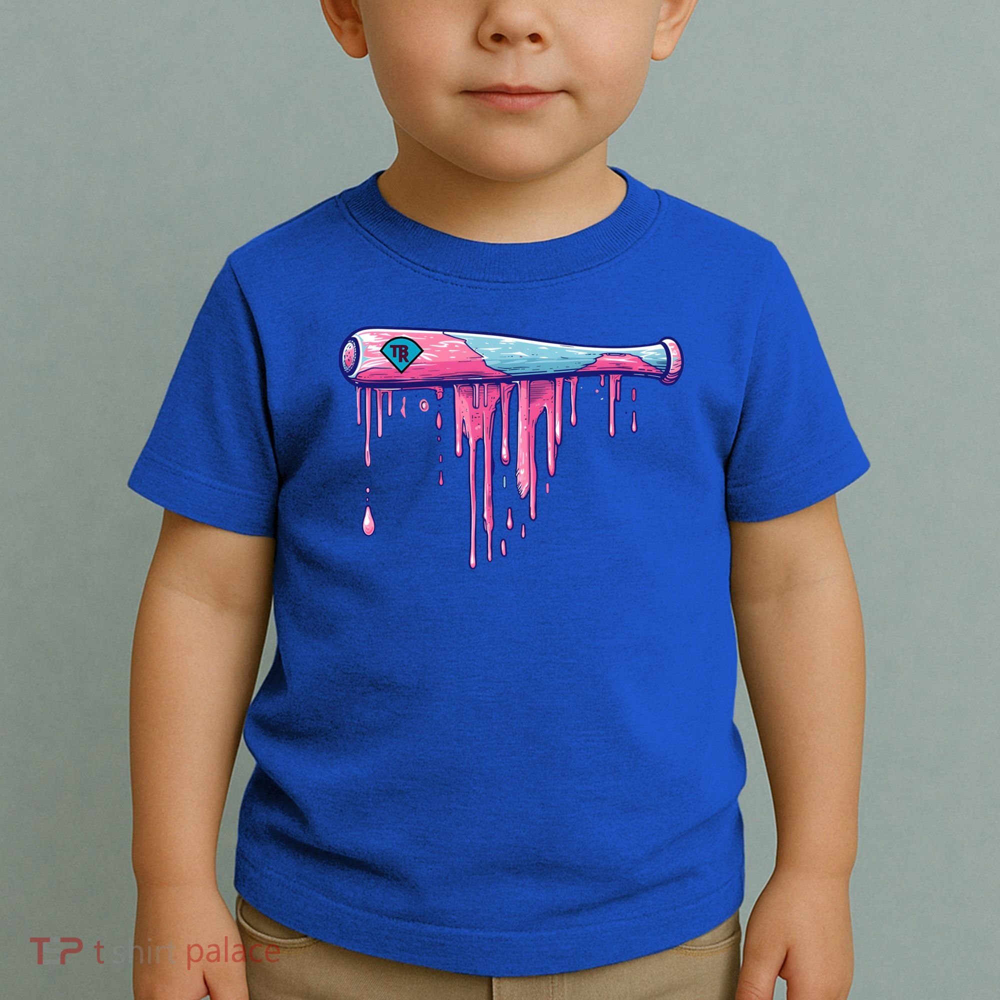 Baseball Bat With Sprinkles Drip Cute Gift Toddler T-Shirt