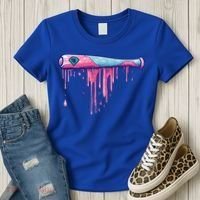Baseball Bat With Sprinkles Drip Cute Gift Women's T-Shirt thumb 3