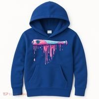 Baseball Bat With Sprinkles Drip Cute Gift Kids Hoodie thumb 0