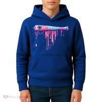 Baseball Bat With Sprinkles Drip Cute Gift Kids Hoodie thumb 4