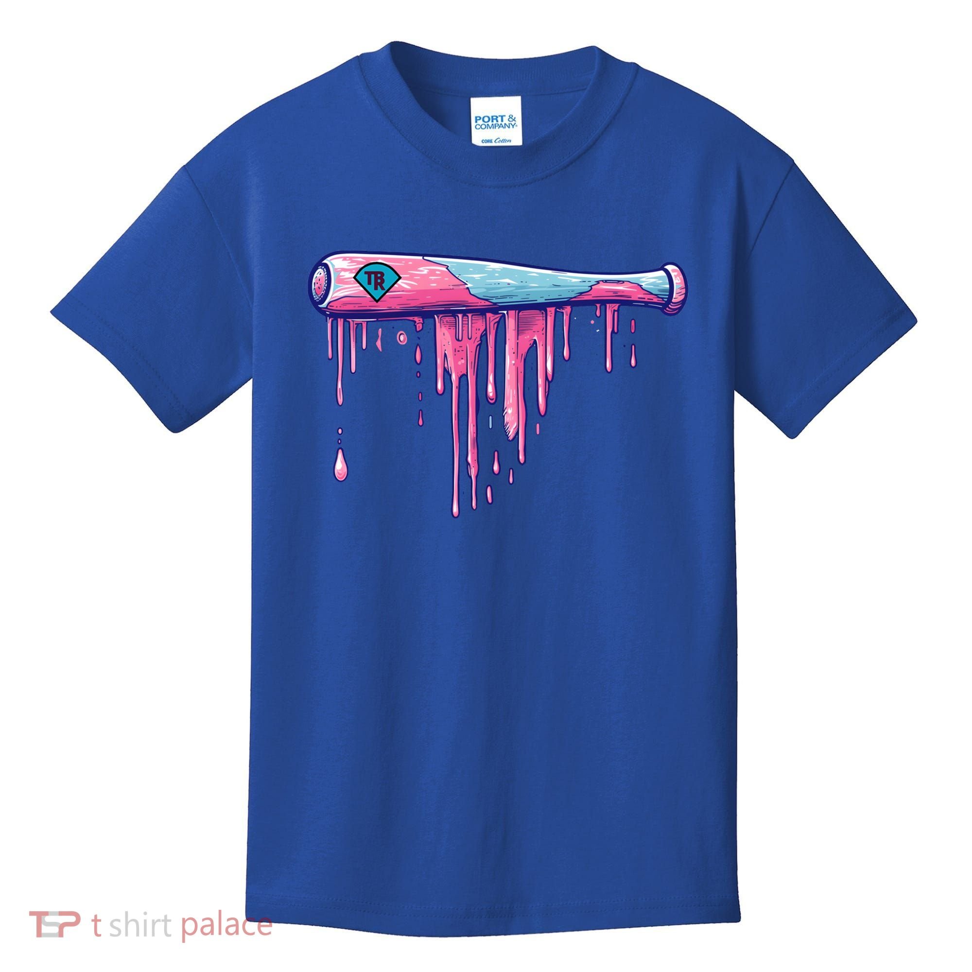 Baseball Bat With Sprinkles Drip Cute Gift Kids T-Shirt