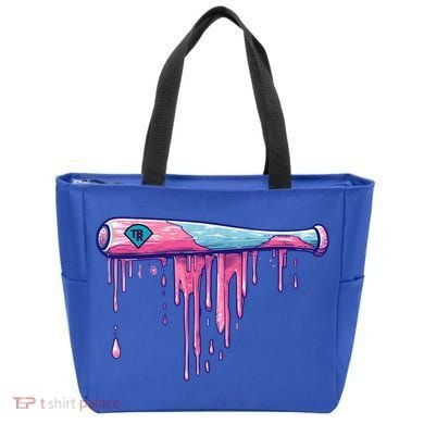 Baseball Bat With Sprinkles Drip Cute Gift Tote Bag