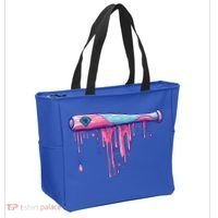 Baseball Bat With Sprinkles Drip Cute Gift Tote Bag thumb 2