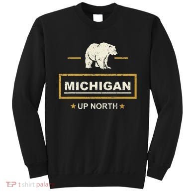 Black Bear  Wo Upper Peninsula Michigan Up North Sweatshirt