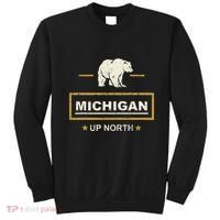 Black Bear  Wo Upper Peninsula Michigan Up North Sweatshirt thumb 0
