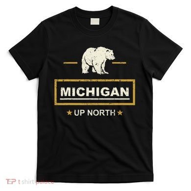 Black Bear  Wo Upper Peninsula Michigan Up North T-Shirt