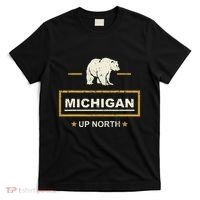 Black Bear  Wo Upper Peninsula Michigan Up North T-Shirt thumb 0