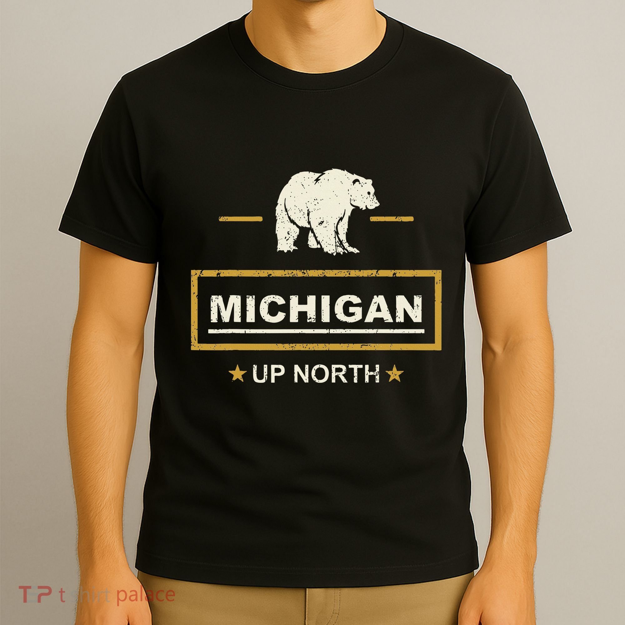 Black Bear  Wo Upper Peninsula Michigan Up North T-Shirt