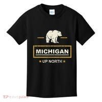 Black Bear  Wo Upper Peninsula Michigan Up North Kids T-Shirt thumb 0