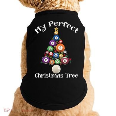 Billiard Ball Xmas Tree Meaningful Gift Pool Billiards Christmas Great Gift Doggie Tank