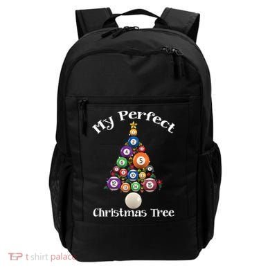 Billiard Ball Xmas Tree Meaningful Gift Pool Billiards Christmas Great Gift Backpack