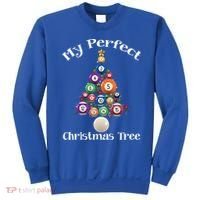 Billiard Ball Xmas Tree Meaningful Gift Pool Billiards Christmas Great Gift Sweatshirt thumb 0