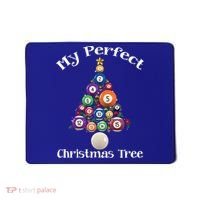 Billiard Ball Xmas Tree Meaningful Gift Pool Billiards Christmas Great Gift Mousepad thumb 0