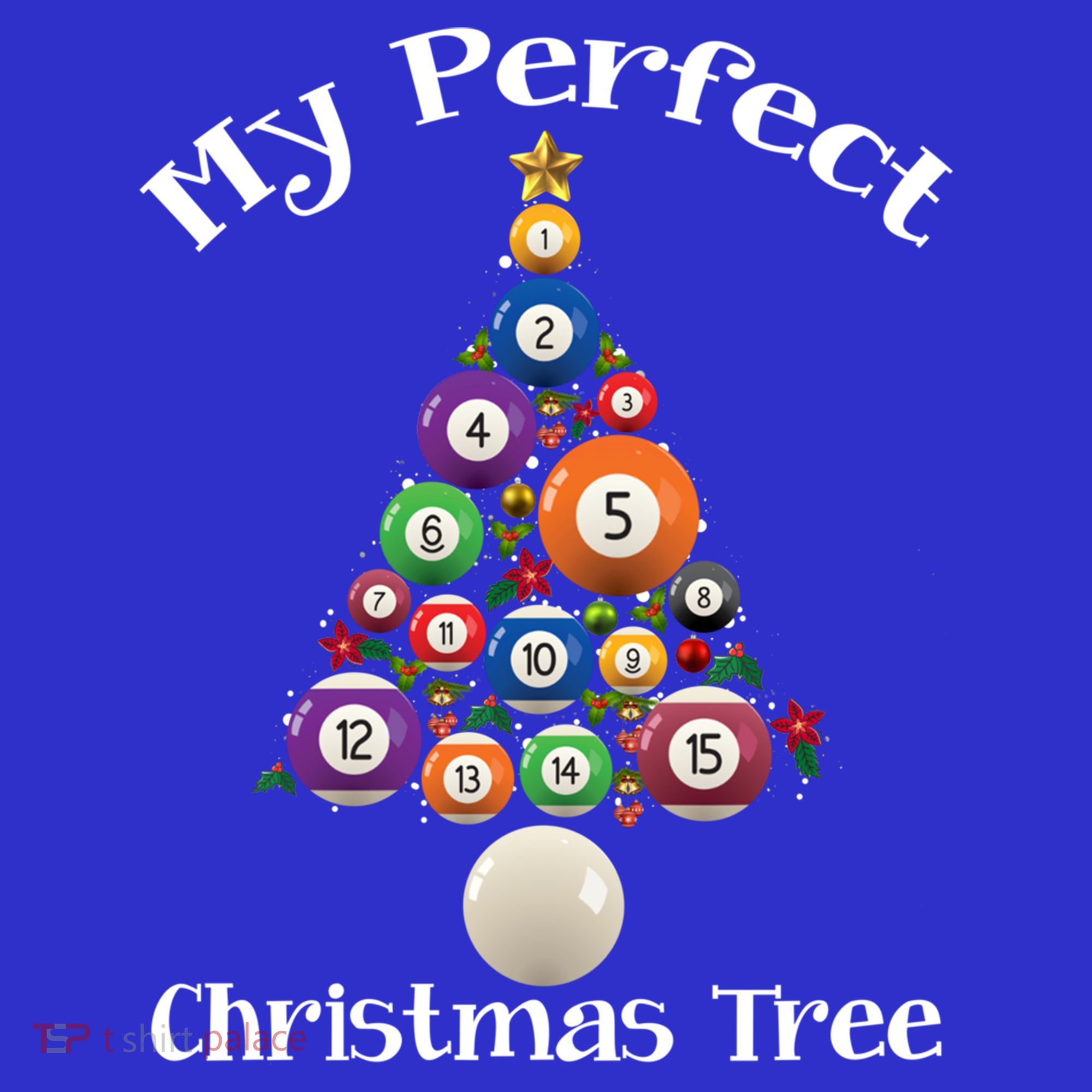 Billiard Ball Xmas Tree Meaningful Gift Pool Billiards Christmas Great Gift Visor