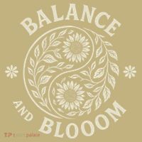Balance Blooom Yin Yang Floral Zen Nature Boho Calm Sweatshirt thumb 2