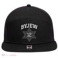 Byjew 7 Panel Mesh Trucker Snapback Hat thumb 0