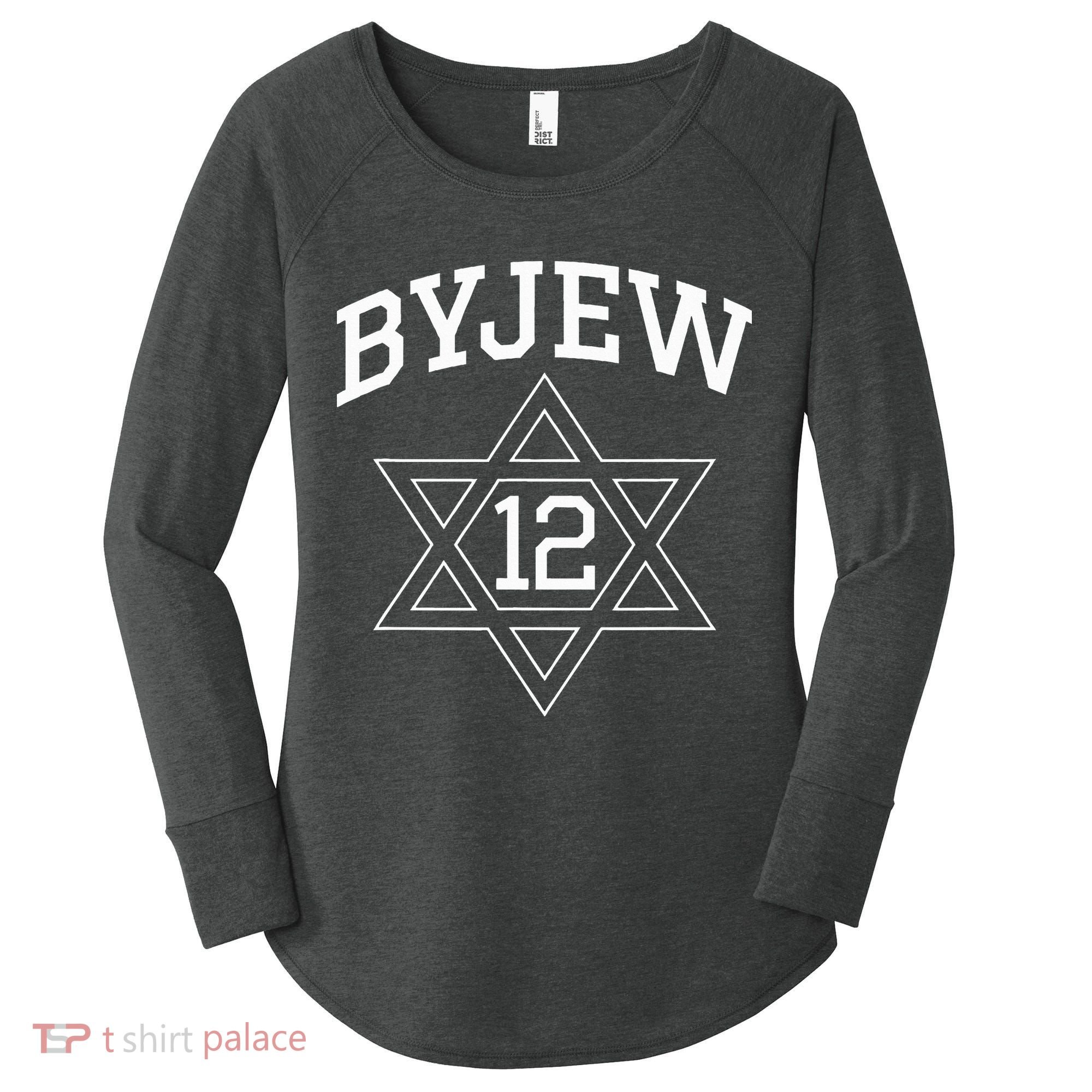 Byjew Women's Perfect Tri Tunic Long Sleeve Shirt