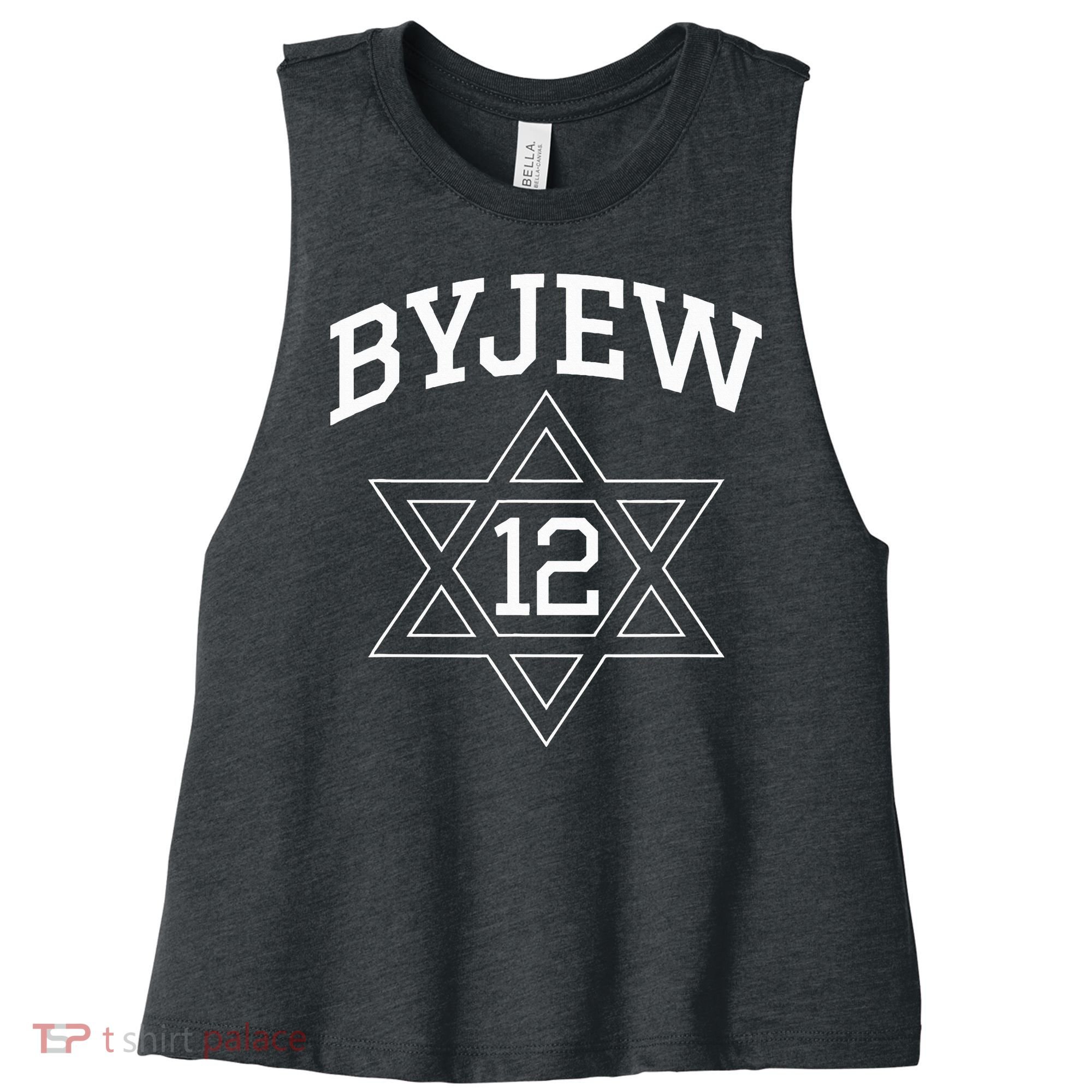 Byjew Women's Racerback Cropped Tank