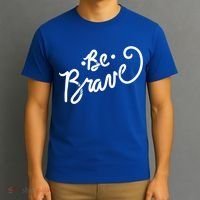 Be Brave You Will Get Through This Inspirational Gift T-Shirt thumb 3