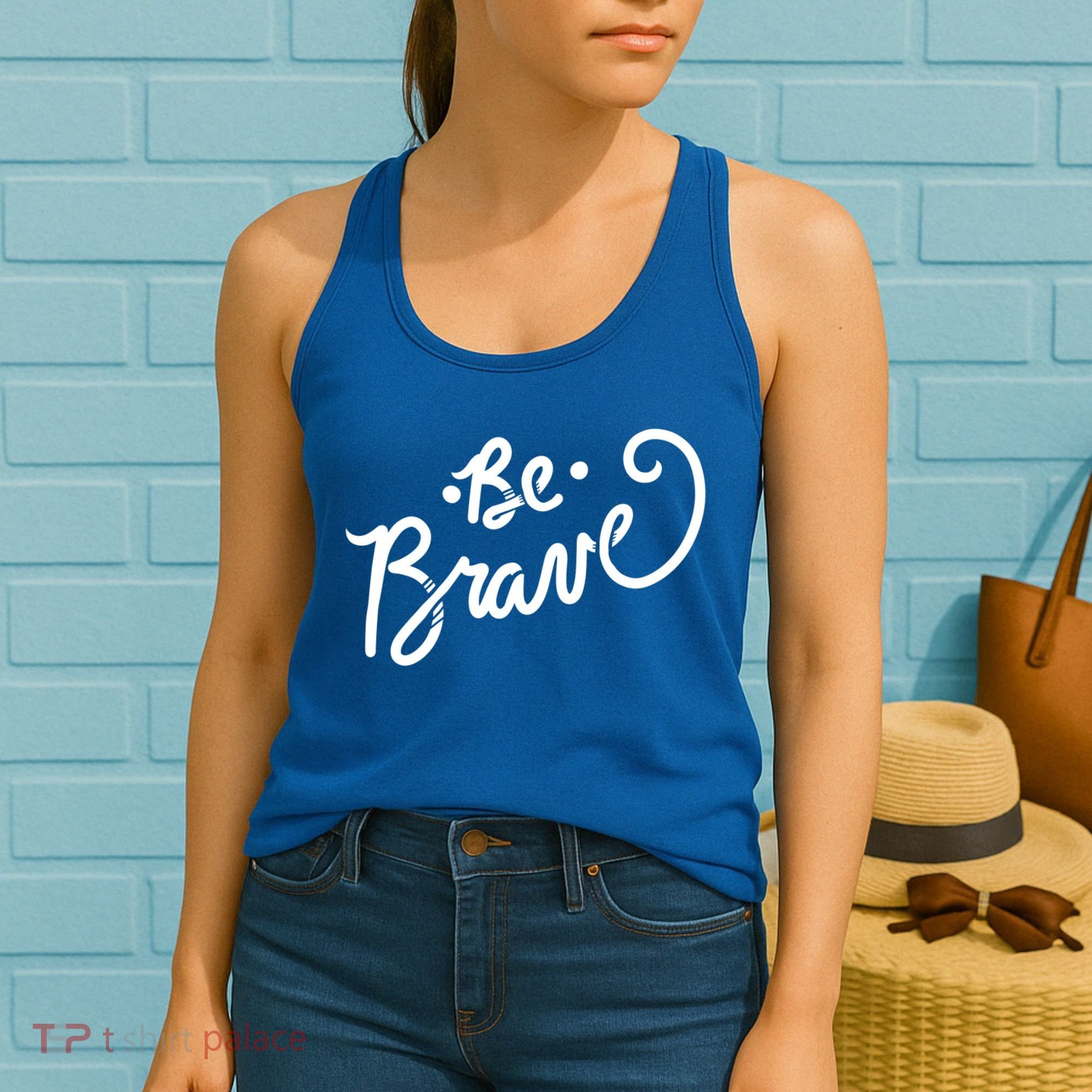 Be Brave You Will Get Through This Inspirational Gift Women's Tank Top