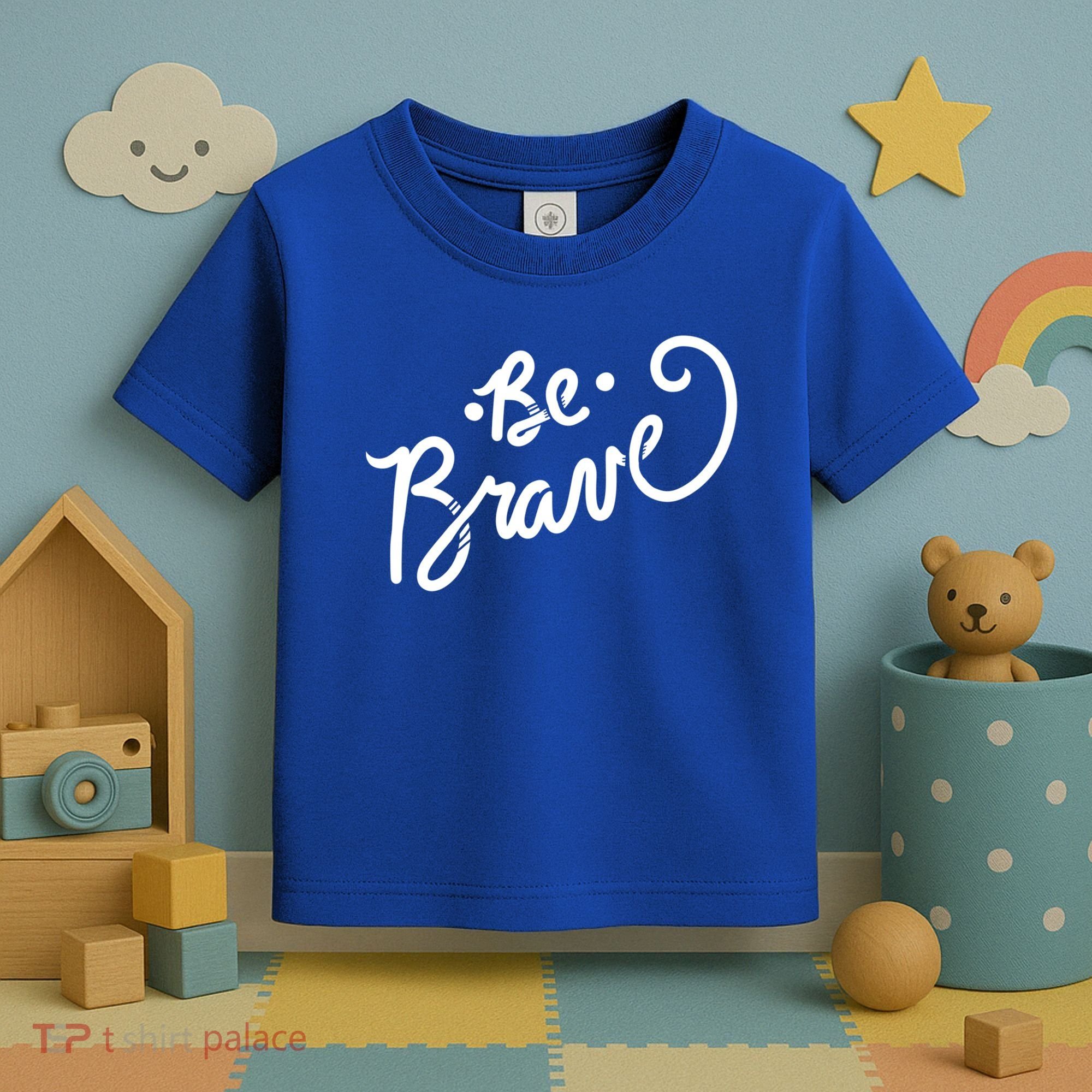 Be Brave You Will Get Through This Inspirational Gift Toddler T-Shirt