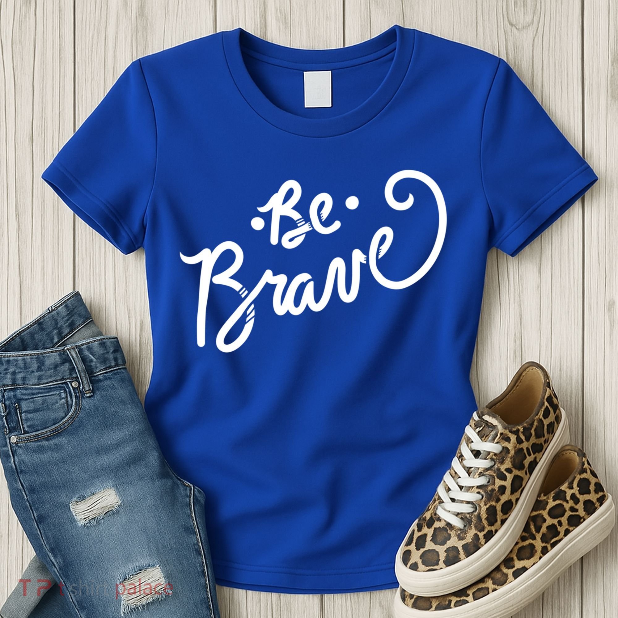 Be Brave You Will Get Through This Inspirational Gift Women's T-Shirt