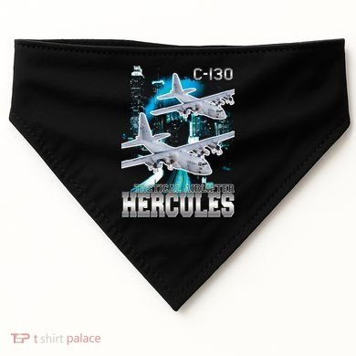 Bootleg C 130 Hercules USAF Aircraft USA-Made Doggie Bandana