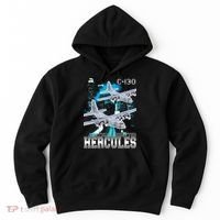Bootleg C 130 Hercules USAF Aircraft Hoodie thumb 0