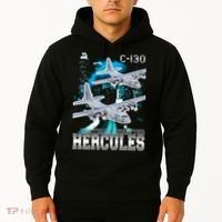 Bootleg C 130 Hercules USAF Aircraft Hoodie thumb 2