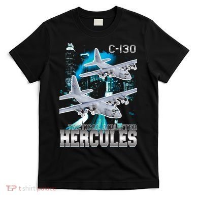 Bootleg C 130 Hercules USAF Aircraft T-Shirt