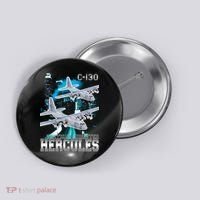 Bootleg C 130 Hercules USAF Aircraft Button thumb 0