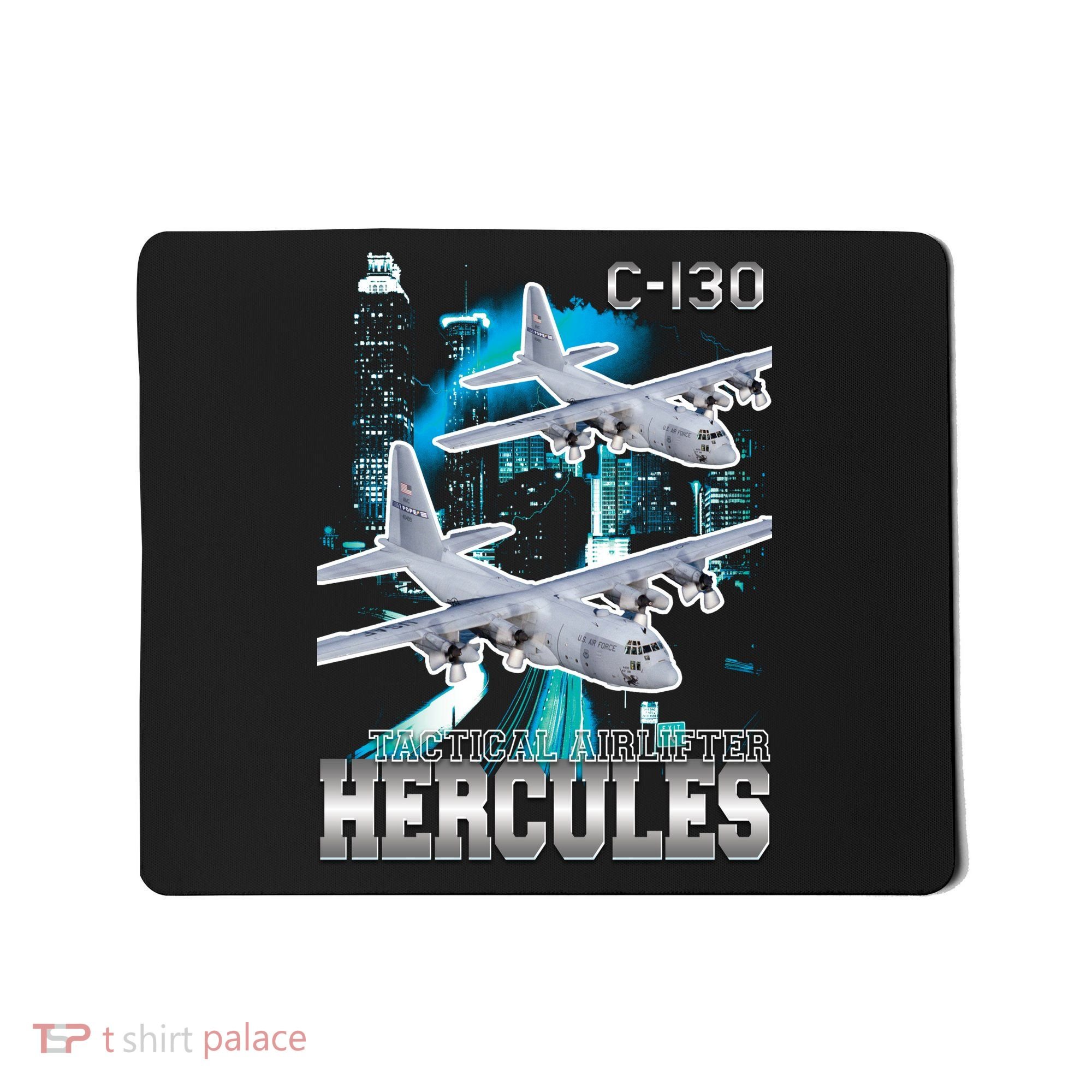 Bootleg C 130 Hercules USAF Aircraft Mousepad