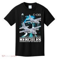 Bootleg C 130 Hercules USAF Aircraft Kids T-Shirt thumb 0