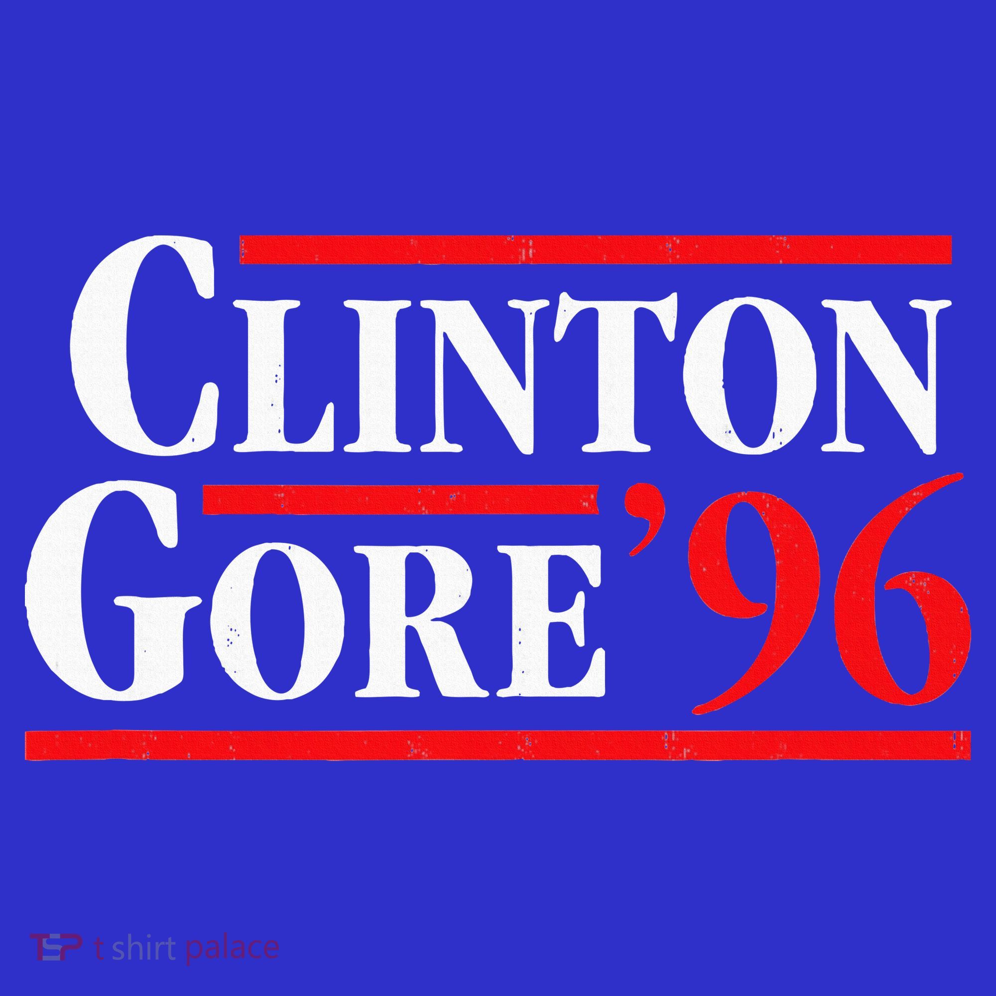 Bill Clinton 1996 Retro Presidential Campaign Hoodie