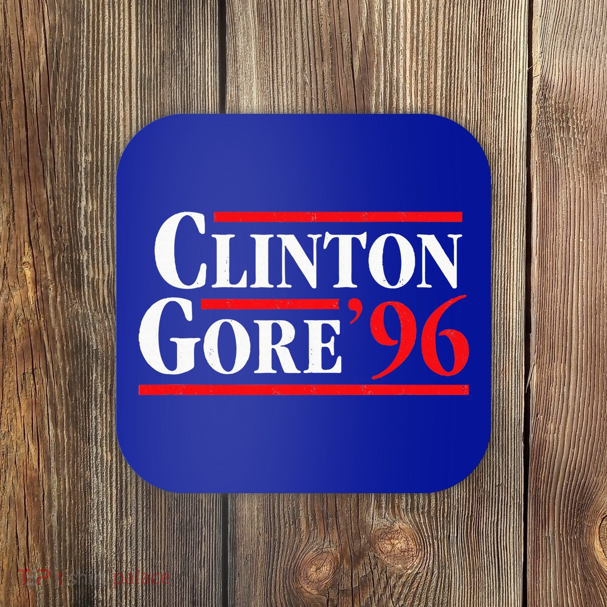 Bill Clinton 1996 Retro Presidential Campaign Coaster