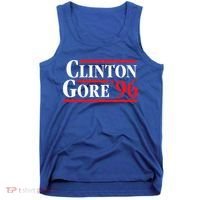 Bill Clinton 1996 Retro Presidential Campaign Tank Top thumb 0