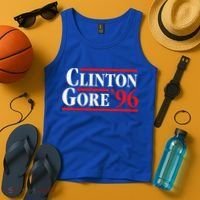 Bill Clinton 1996 Retro Presidential Campaign Tank Top thumb 4