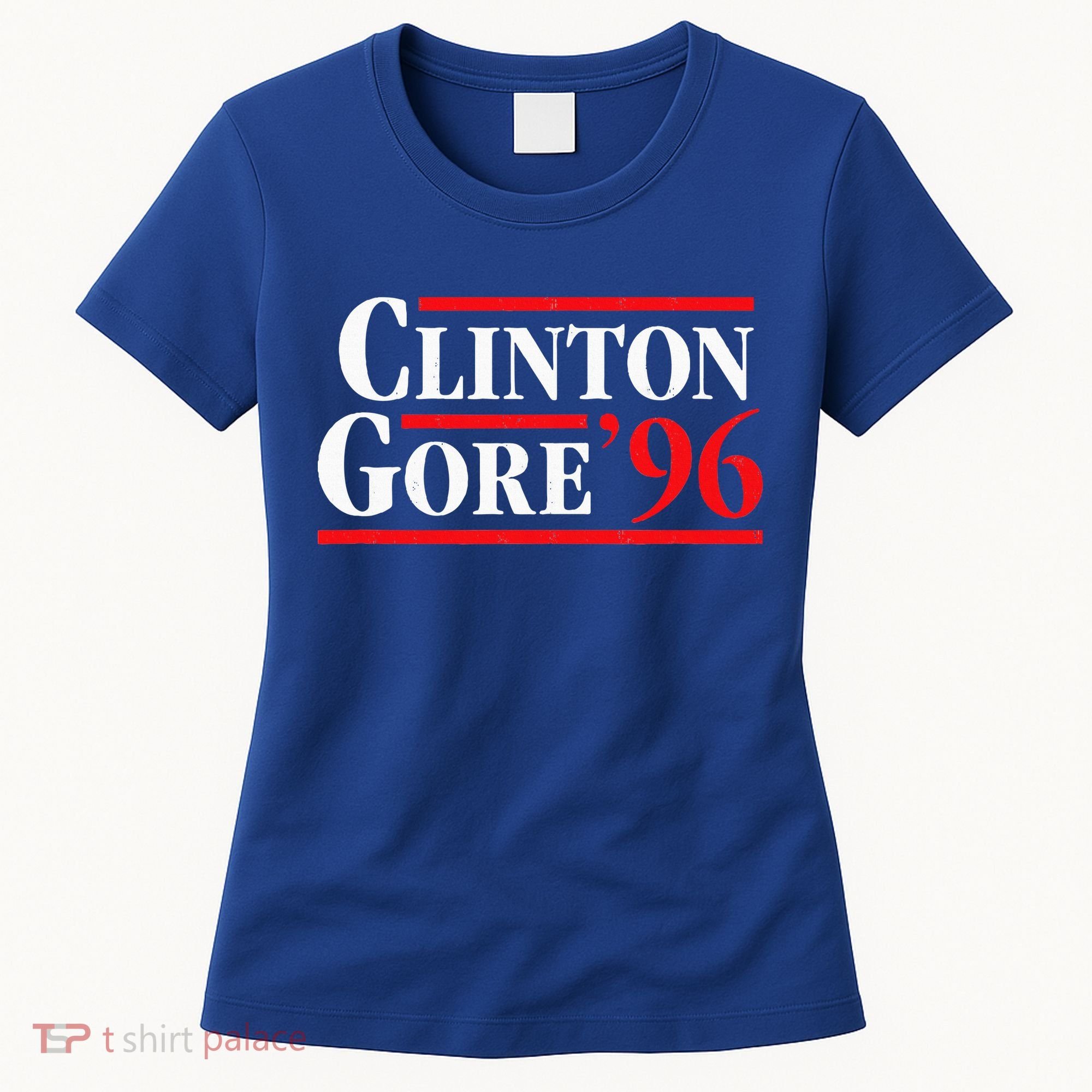 Bill Clinton 1996 Retro Presidential Campaign Women's T-Shirt