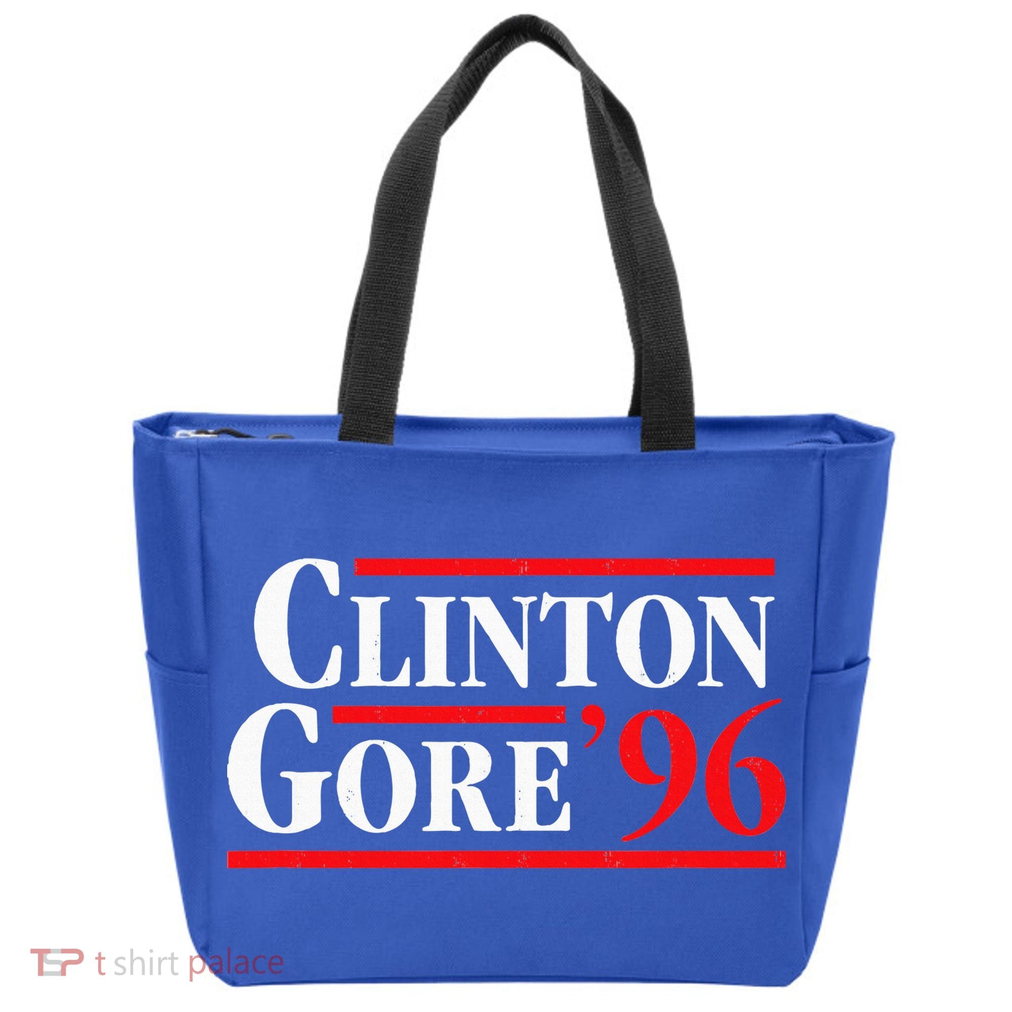 Bill Clinton 1996 Retro Presidential Campaign Tote Bag