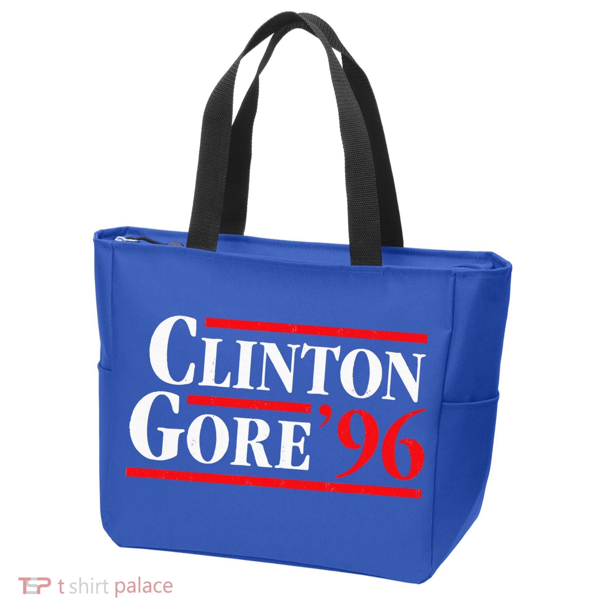 Bill Clinton 1996 Retro Presidential Campaign Tote Bag