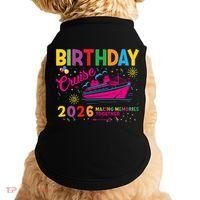 Birthday Cruise 2026 Making Memories Together Doggie Tank thumb 0