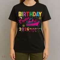 Birthday Cruise 2026 Making Memories Together T-Shirt thumb 4